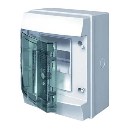 ตู้คอนซูเมอร์ยูนิตกันน้ำ 4 ช่อง ABB MISTRAL 4 MODULES (IP65 ฝาใส)_0